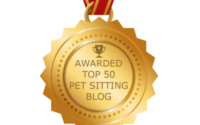 Top 50 Pet Business Bloggers in The WORLD.  Love and Kisses Pet Sitting Made The Cut !