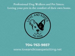 Love and Kisses Pet Sitting Logo- NEW 2025